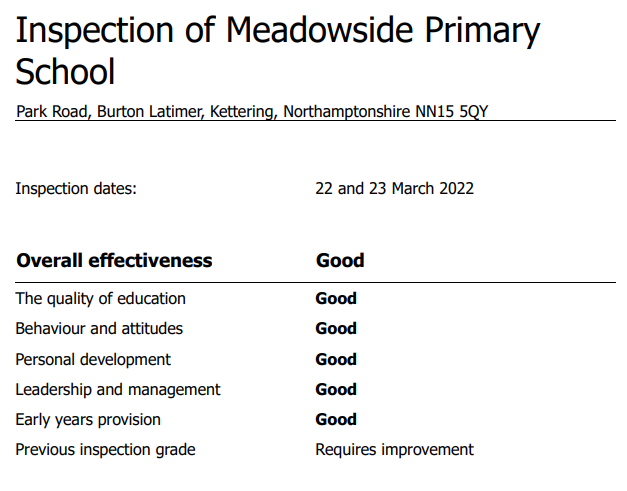 Ofsted 2022